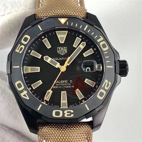 tag heuer aquaracer calibre 5 fake